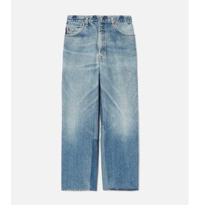 Re/Done Levi 90’s crop low slung indigo jeans